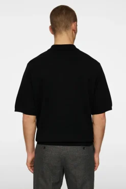 J.Lindeberg Tyler Quarter Zip Knit Polo* Polo Shirts|Knitwear