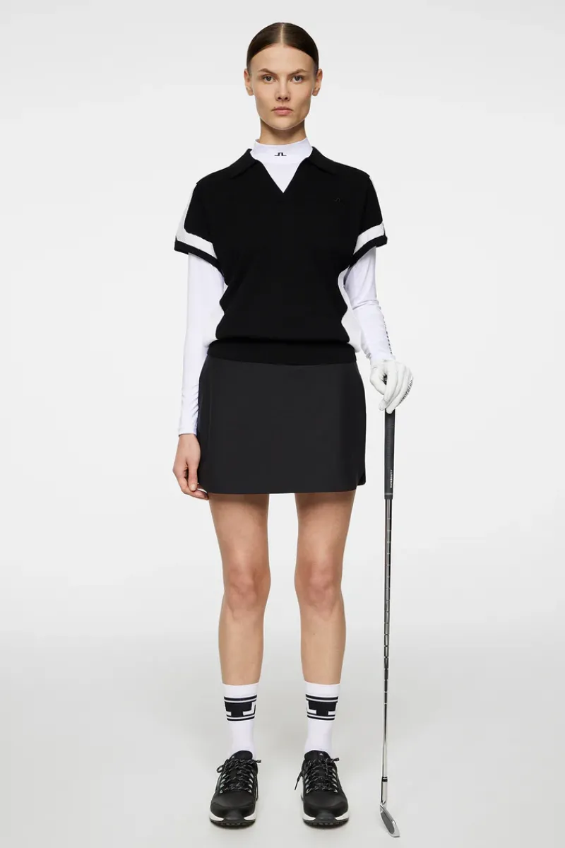 J.Lindeberg Vita Knitted Polo Shirt* Golf|Knitwear
