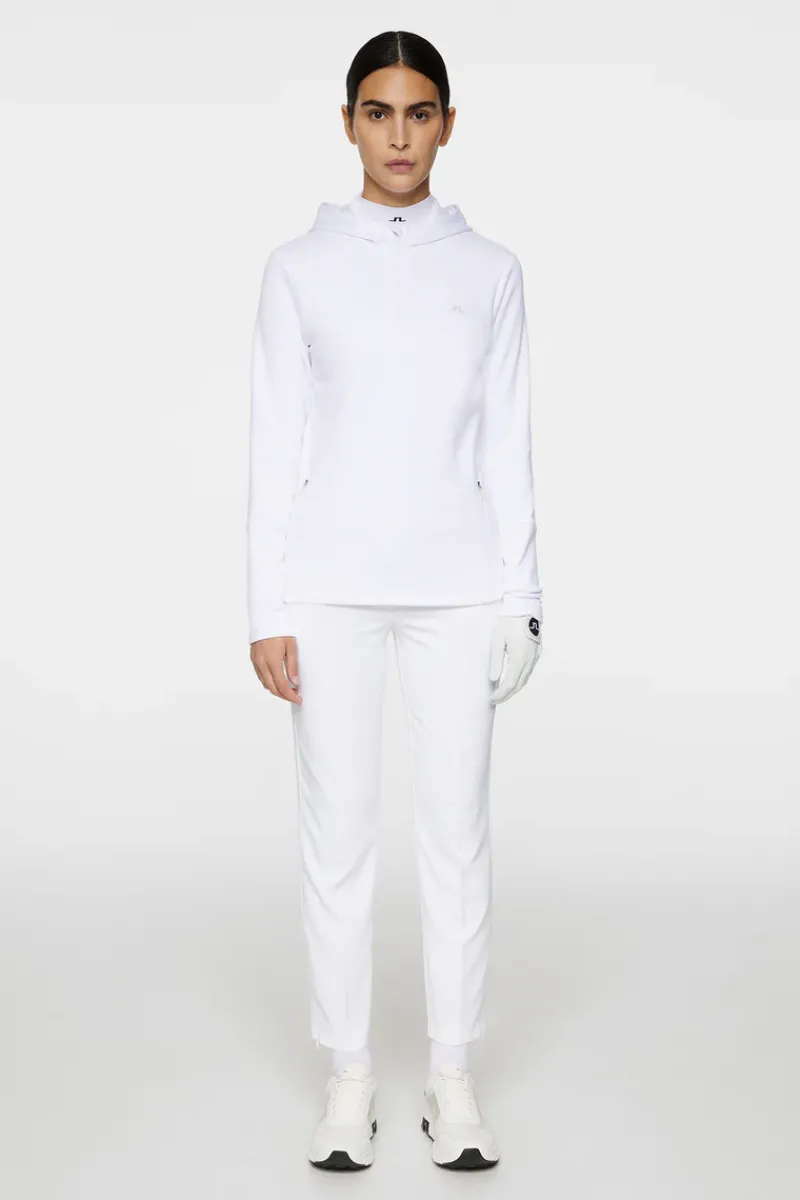 J.Lindeberg W Aerial Quarter Zip Hood* Golf|Base & Mid Layers