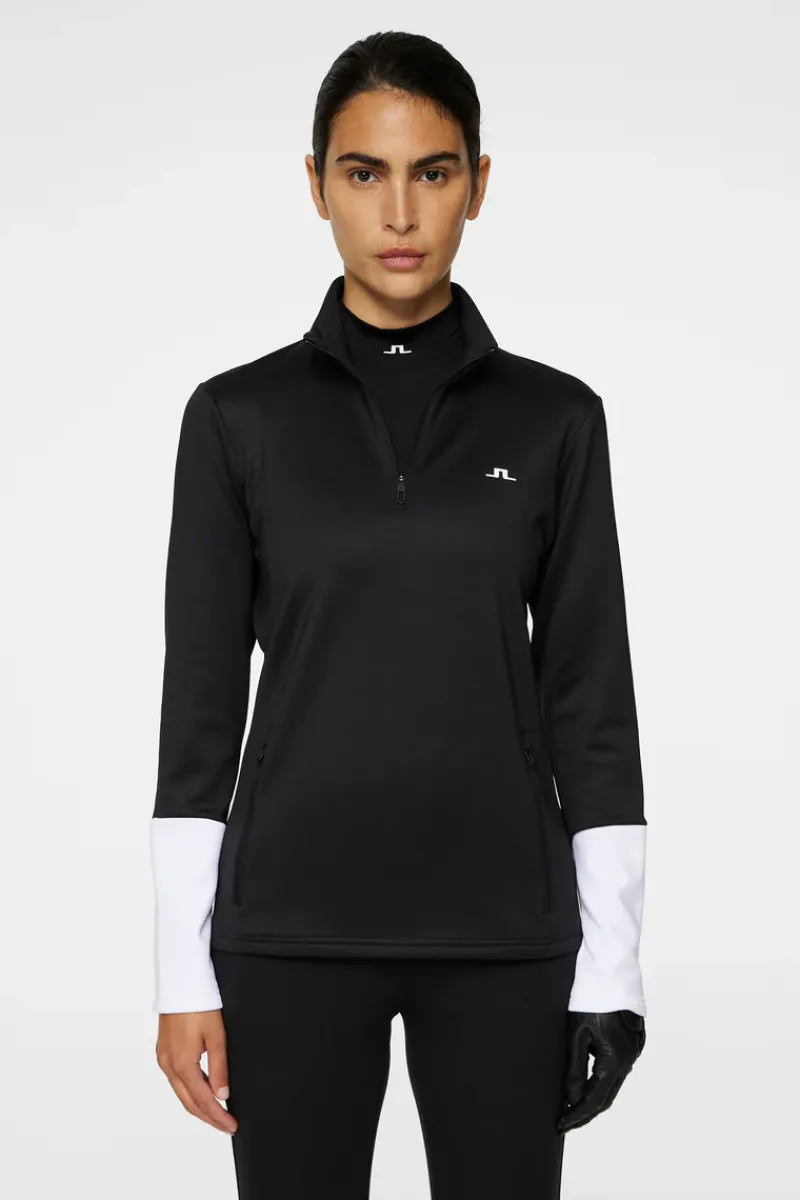 J.Lindeberg W Aerial Quarter Zip Mid Layer* Golf|Base & Mid Layers