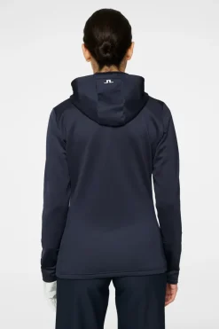 J.Lindeberg W Aerial Zip Hood* Golf|Base & Mid Layers