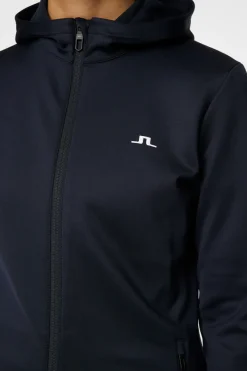 J.Lindeberg W Aerial Zip Hood* Golf|Base & Mid Layers