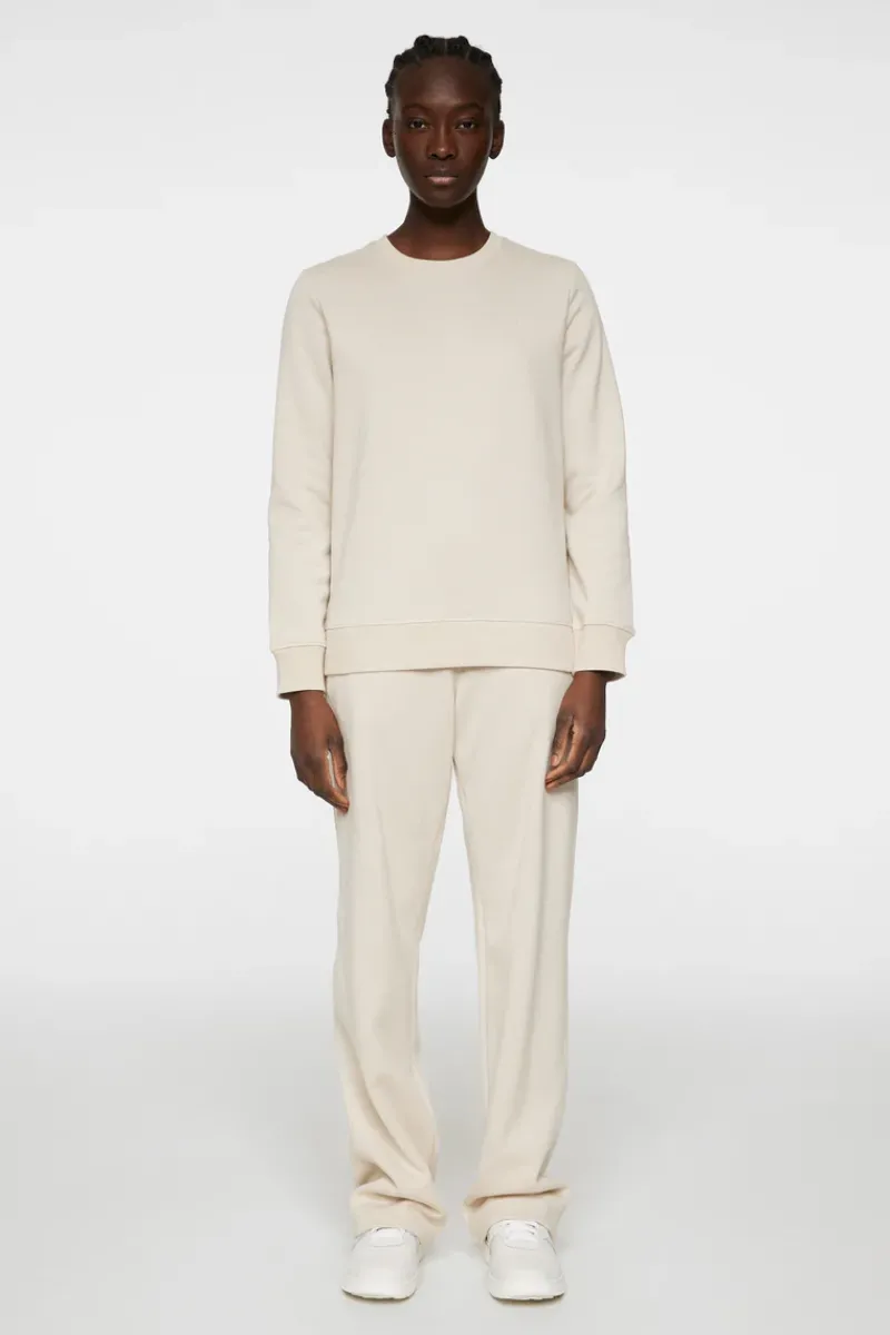 J.Lindeberg W Alpha Crew Neck* Aktiv|Gensere