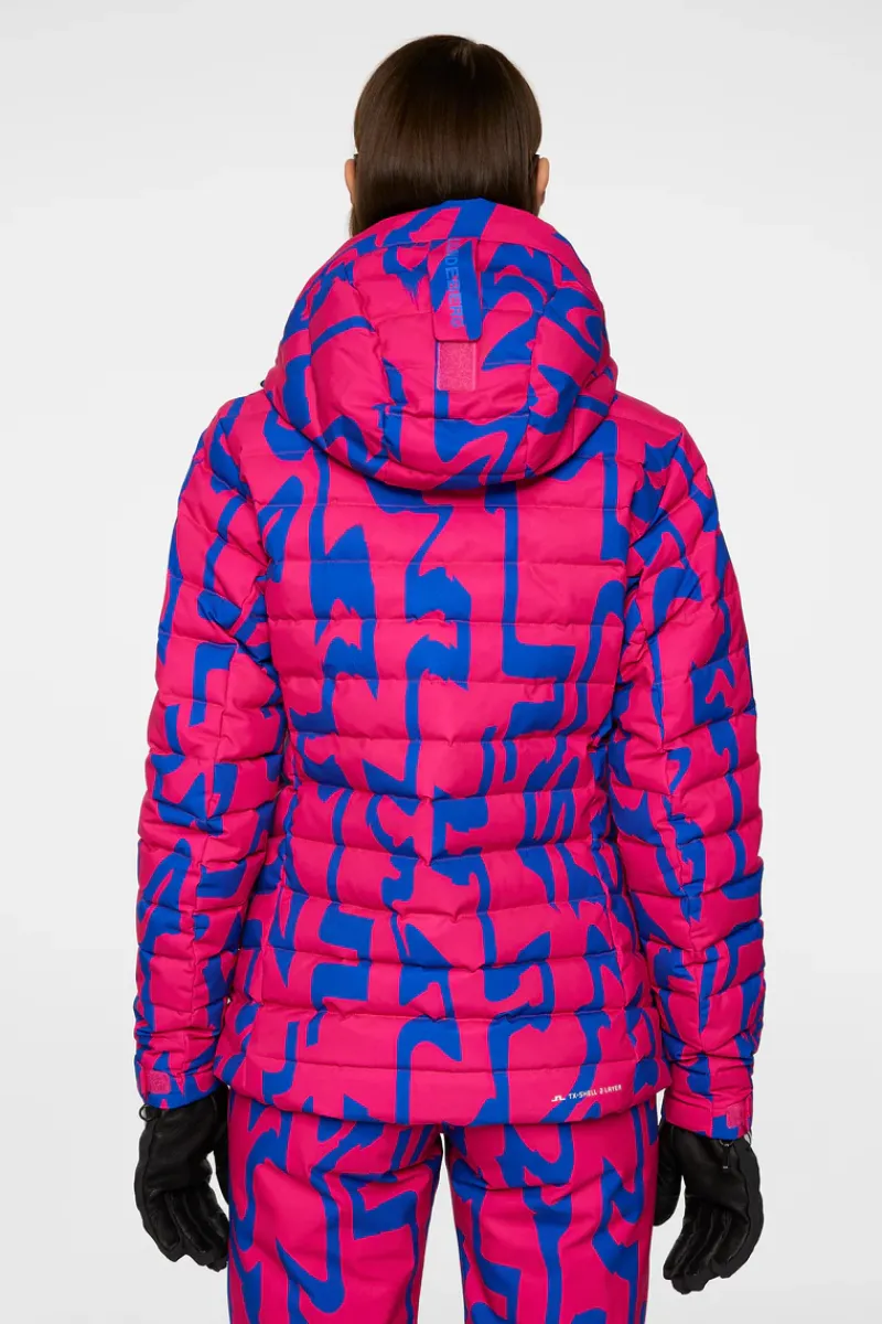 J.Lindeberg W Thermic Down Jacket Printed* Jakker|Jakker