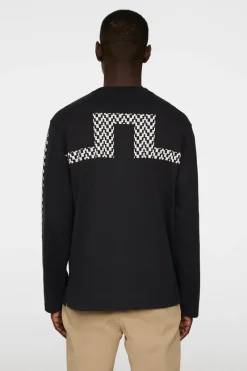 J.Lindeberg Walsh LS Print T-shirt* T-shirts|Tops